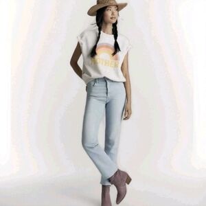 Mother Denim The Tripper Ankle Jeans Ahead Of Our Time Size 34 Anthropologie NEW